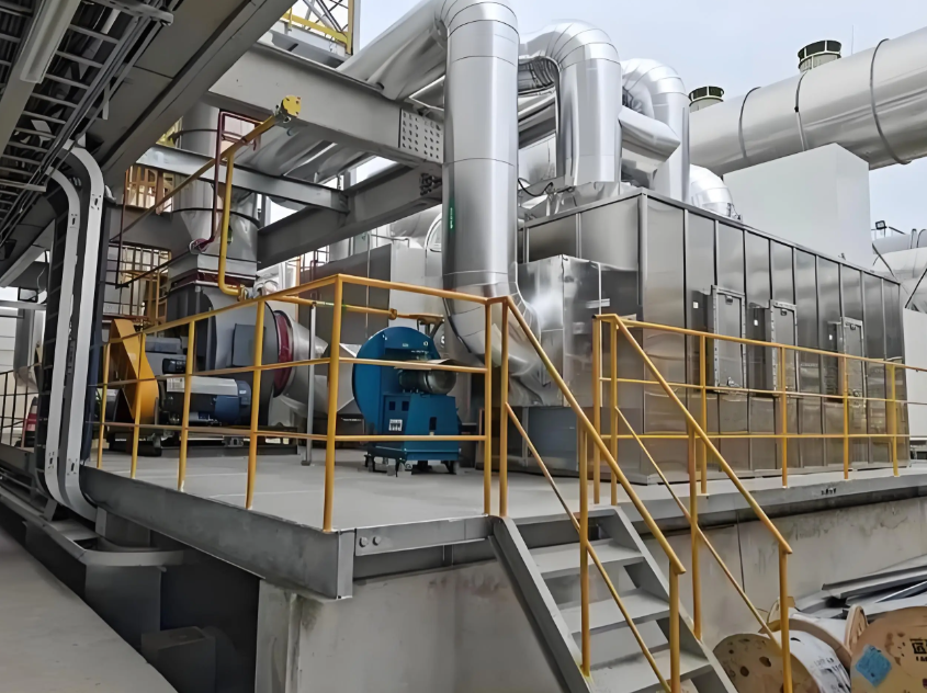 鄭州樸華科技有機(jī)廢氣處理設(shè)備車間生產(chǎn)實(shí)景