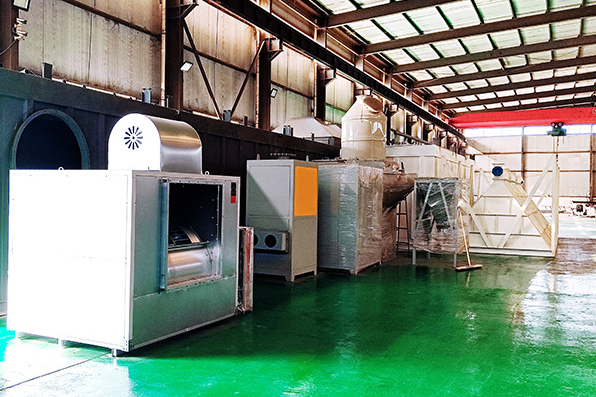 鄭州樸華科技環(huán)保設備生產(chǎn)車間實景圖