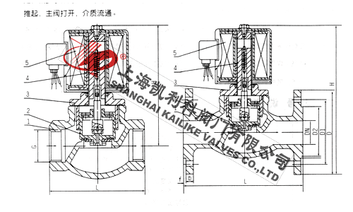 ZQDF電磁閥外形結構圖
