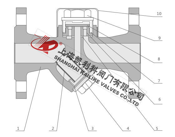 CS46H膜盒式蒸汽疏水閥結(jié)構(gòu)分析圖