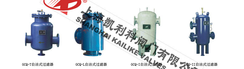 GCQ自潔式排氣水過濾器外形產品圖