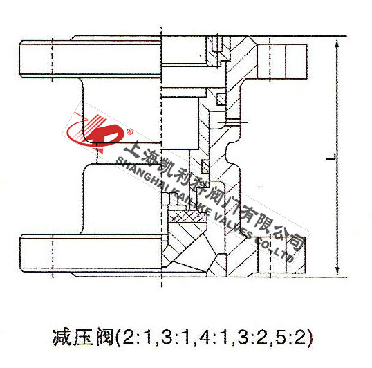 Y43XT型比例減壓閥外形結構圖