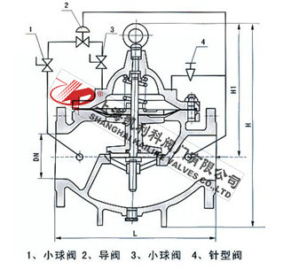 900X緊急關閉閥外形結構圖